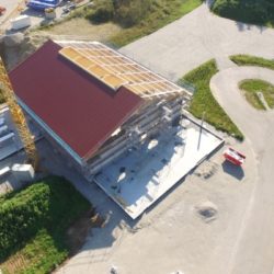Dachdeckung Bäckerei