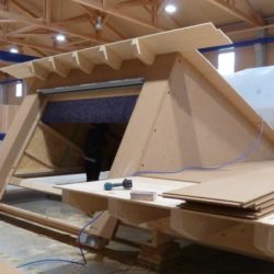 Köhldorfner Holzhaus Vormontage Dachgaube