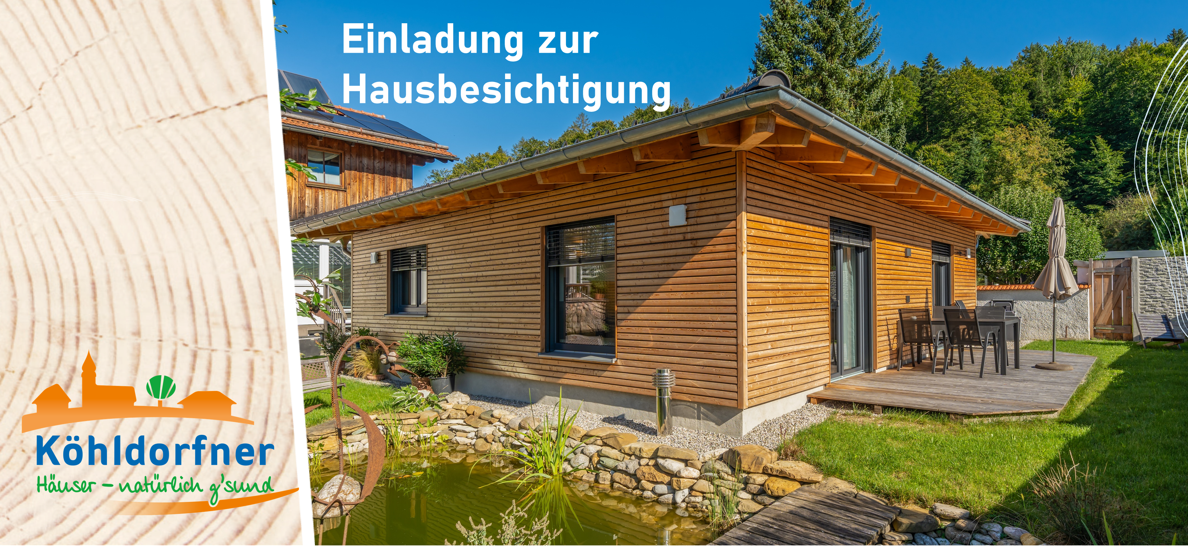 Herzliche Einladung zur Hausbesichtigung